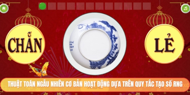 Thuật toán ngẫu nhiên cơ bản hoạt động dựa trên quy tắc tạo số RNG